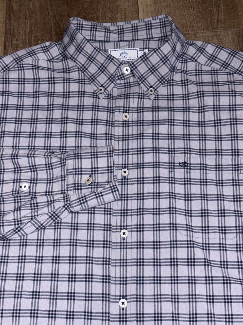 SOUTHERN TIDE Intercoastal Shirt Men's XL Plaid